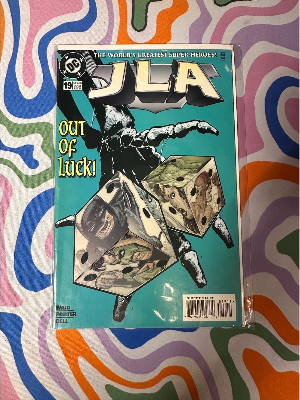 JLA Out of Luck comic book
